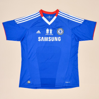 Chelsea 2010 - 2011 'Double Winners' Home Shirt (Very good) XL women