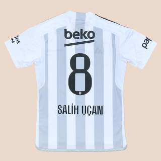 Besiktas 2023 - 2024 Match Issue (vs. Dynamo Kyiv) Home Shirt #8 Salih Ucan (Excellent) M