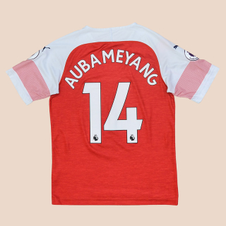 Arsenal 2018 - 2019 Home Shirt #14 Aubameyang (Very good) S