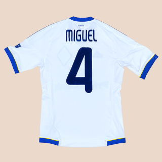 Dynamo Kiev 2012 - 2013 Match Issue Champions League Home Shirt #4 Miguel (Excellent) S