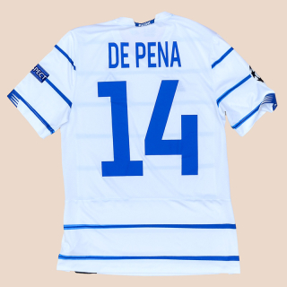 Dynamo Kiev 2020 - 2021 Match Issue Champions League Home Shirt #14 De Pena (Excellent) M