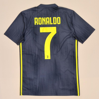 Juventus 2018 - 2019 Third Shirt #7 Ronaldo (Excellent) S