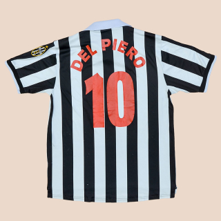 Juventus 1998 - 1999 Home Shirt #10 Del Piero (Good) L