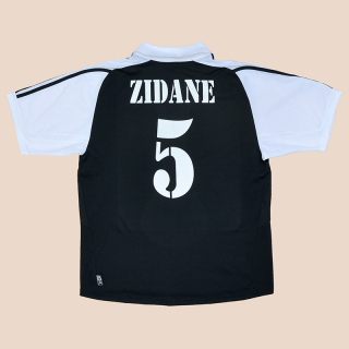 Real Madrid 2001 - 2002 Third Shirt #5 Zidane (Good) L