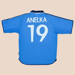 Real Madrid 1999 - 2000 Third Shirt #19 Anelka (Good) M