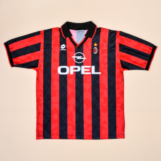 AC Milan 1994 - 1995 Home Shirt (Good) M