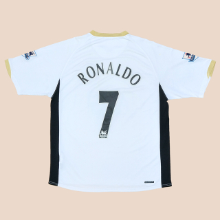 Manchester United 2006 - 2007 Away Shirt #7 Ronaldo (Very good) L