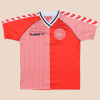 Denmark 1986 - 1988 Home Shirt (Very good) M boys