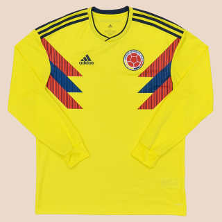 Colombia 2018 - 2019 Home Shirt (Excellent) L