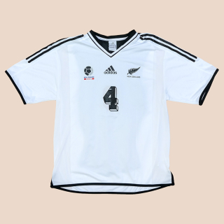 New Zealand 2002 - 2003 Match Issue Home Shirt #4 (Good) M