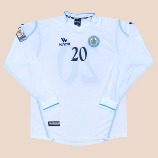 San Marino 2007 - 2009 Match Worn Home Shirt #20 (Excellent) XL