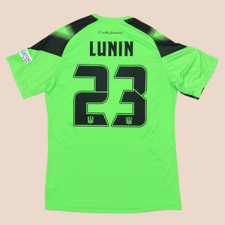 Ukraine 2024 Match Issue (vs. Slovakia) Goalkeeper Shirt #23 Lunin (Excellent) XL