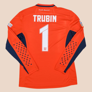 Ukraine 2022 - 2023 Match Issue (vs. Scotland) Goalkeeper Shirt #1 Trubin (Excellent) XL