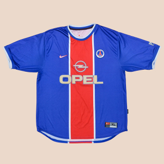 Paris Saint-Germain 1999 - 2000 Home Shirt (Very good) XL