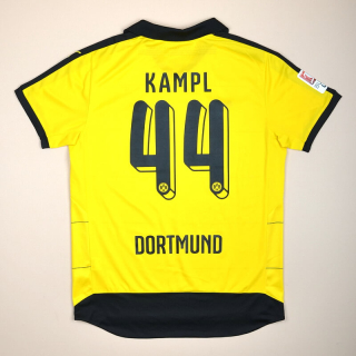 Borussia Dortmund 2015 - 2016 Home Shirt #44 Kampl (Excellent) L