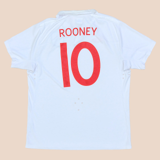 England 2010 - 2011 'South Africa' Home Shirt #10 Rooney (Very good) L