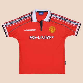 Manchester United 1998 - 2000 Home Shirt (Very good) M