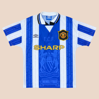 Manchester United 1994 - 1996 Third Shirt (Very good) XL boys