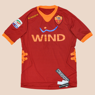 Roma 2011 - 2012 'BNWT' Home Shirt (New with defects) M