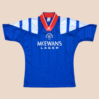 Rangers 1992 - 1994 Home Shirt (Very good) M