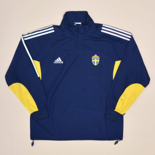 Sweden 2000 - 2002 Training 1/3 Zip Top (Very good) L