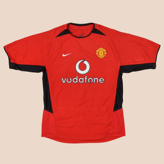 Manchester United 2002 - 2004 Home Shirt (Good) S