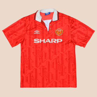 Manchester United 1992 - 1994 Home Shirt (Very good) L