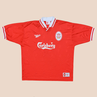 Liverpool 1996 - 1998 Home Shirt (Very good) XL