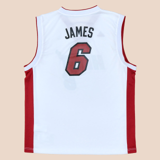 Miami Heat NBA Basketball Shirt #6 James (Very good) L