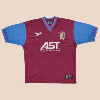 Aston Villa 1997 - 1999 Home Shirt (Very good) XL