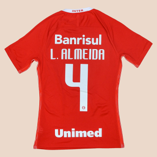 Internacional 2016 Match Issue Home Shirt #4 L. Almeida (Excellent) M