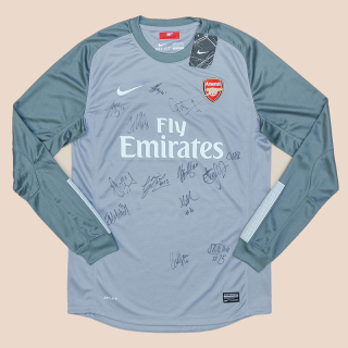 Arsenal 2012 - 2013 Player issue Signed BNWT Goalkeeper Shirt M