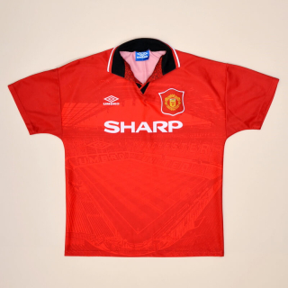 Manchester United 1994 - 1996 Home Shirt (Very good) L