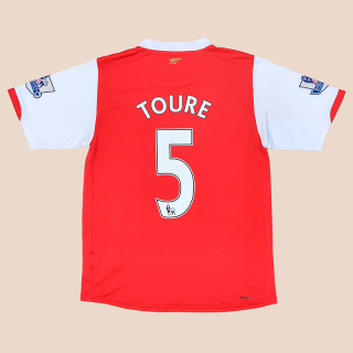 Arsenal 2007 - 2008 Home Shirt #5 Toure (Good) S