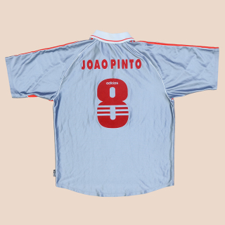 Benfica 1999 - 2000 Away Shirt #8 Joao Pinto (Not bad) L