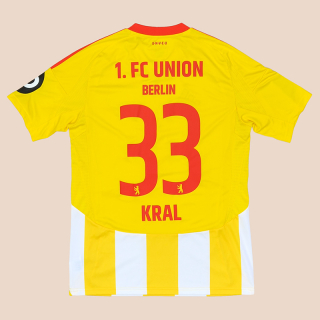 Union Berlin 2024 - 2025 Match Issue Away Shirt #33 Kral (Excellent) M