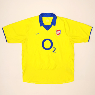 Arsenal 2003 - 2005 Away Shirt (Excellent) XL