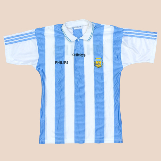 Argentina 1994 - 1995 Home Shirt (Excellent) L