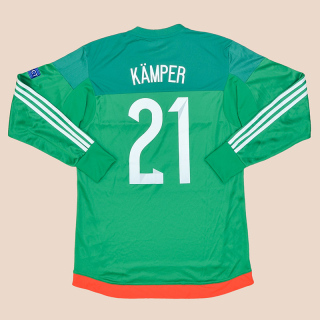 Germany 2015 - 2016 Match Issue Women Goalkeeper Shirt #21 Kamper (Excellent) M (6)