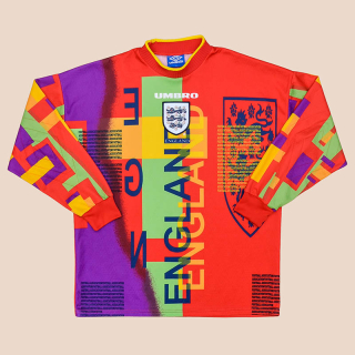 England 1995 - 1996 Goalkeeper Shirt (Excellent) L