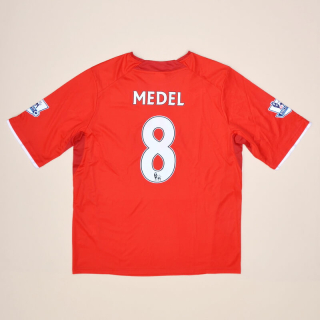 Cardiff 2013 - 2014 Home Shirt #8 Medel (Very good) XL