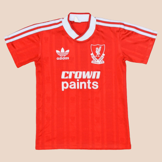 Liverpool 1987 - 1988 Home Shirt (Very good) L boys