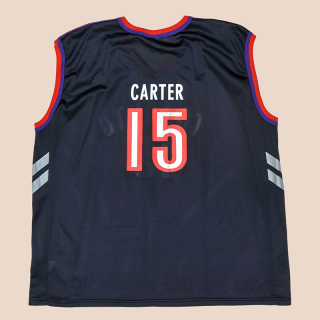 Toronto Raptors NBA Basketball Shirt #15 Carter (Good) XL (48)