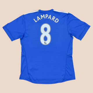 Chelsea 2009 - 2010 Home Shirt #8 Lampard (Excellent) L