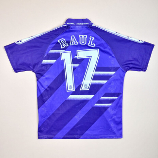 Real Madrid 1994 - 1996 Away Shirt #17 Raul (Very good) S