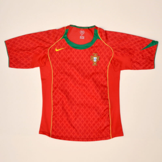 Portugal 2004 - 2005 Home Shirt (Good) S