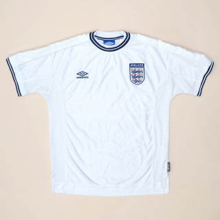 England 1999 - 2001 Home Shirt (Very good) XL