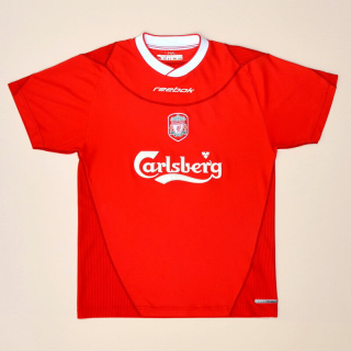 Liverpool 2002 - 2004 Home Shirt (Very good) S