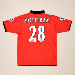 Birmingham 2004 - 2005 Match Issue Away Shirt #28 Motteram (Very good) L