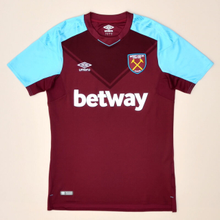 West Ham 2017 - 2018 Home Shirt (Very good) M